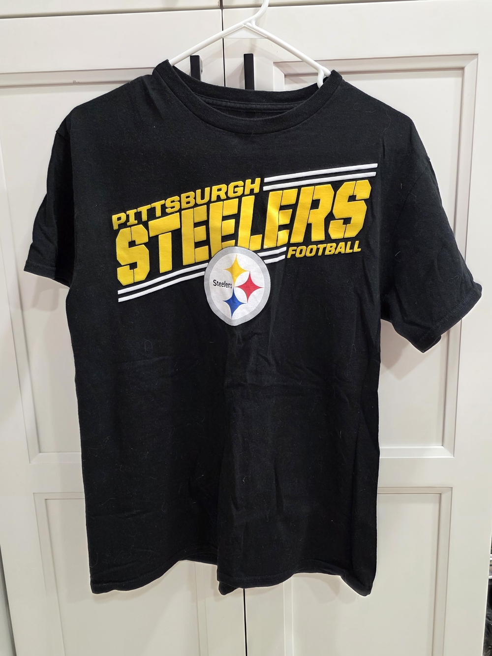 Pittsburgh Steelers Men’s Short Sleeve Graphic Tee - Black